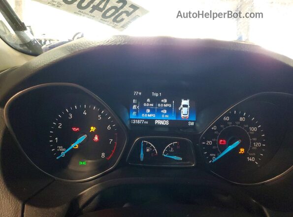 1FADP3FE4JL292470 2018 FORD FOCUS Gray Սարքավորումների վահանակի տեսք