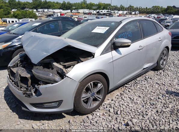 1FADP3FE5GL225675 2016 FORD FOCUS Серебряный Передняя левая четверть