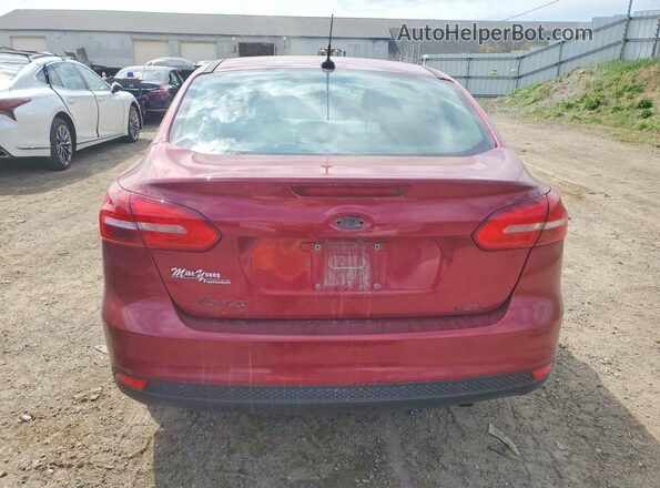 1FADP3FE6GL359644 2016 FORD FOCUS Red 