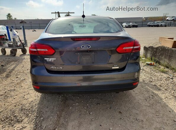 1FADP3FE6HL274966 2017 FORD FOCUS Gray უკანა ხედი