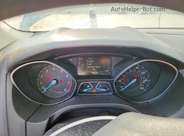 1FADP3FE6HL274966 2017 FORD FOCUS Gray ხელსაწყოთა პანელის ხედი