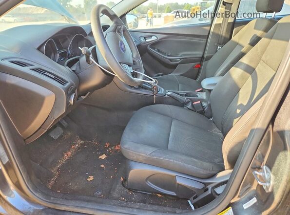 1FADP3FE6HL274966 2017 FORD FOCUS Gray წინა სალონის ხედი