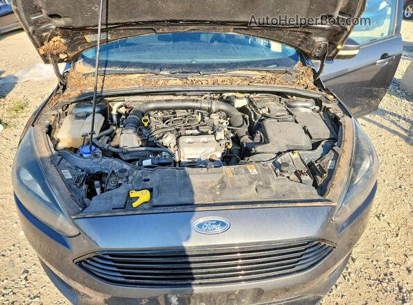 1FADP3FE6HL274966 2017 FORD FOCUS Gray უკანა სალონის ხედი