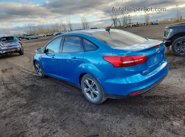 1FADP3FE7GL200065 2016 FORD FOCUS Blue Rear left