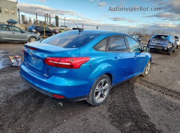 1FADP3FE7GL200065 2016 FORD FOCUS Blue Rear right