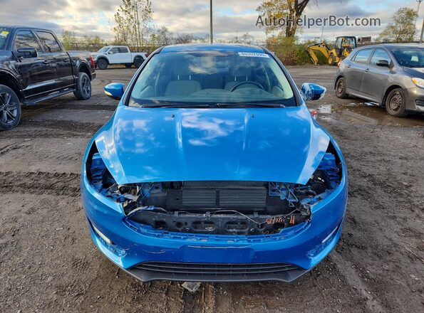 1FADP3FE7GL200065 2016 FORD FOCUS Blue Front view