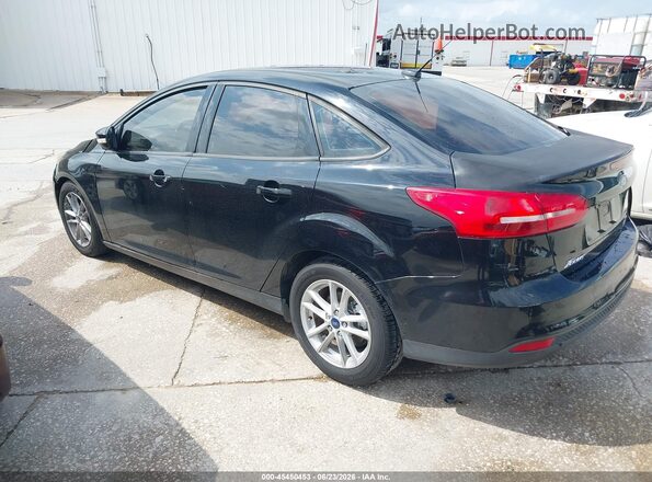 1FADP3FE7GL293430 2016 FORD FOCUS Black Rear left