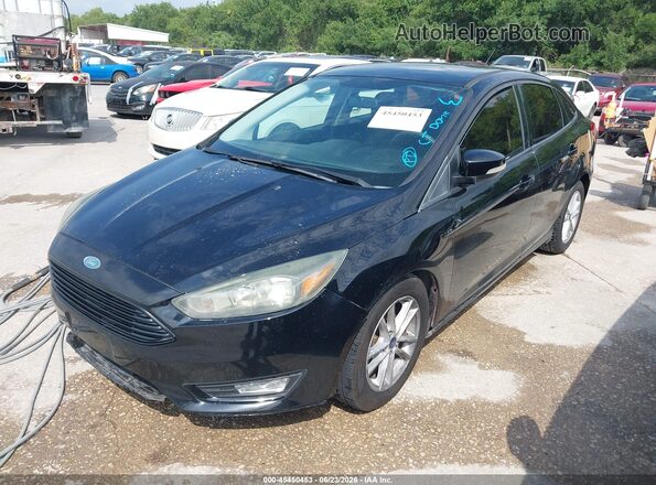 1FADP3FE7GL293430 2016 FORD FOCUS Black Front left