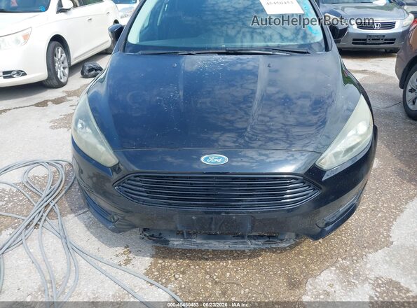 1FADP3FE7GL293430 2016 FORD FOCUS Black Front view