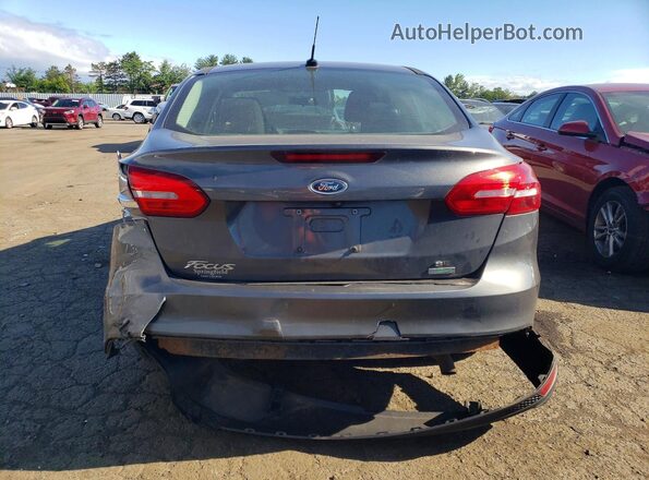 1FADP3FE7GL342593 2016 FORD FOCUS Charcoal Widok z tyłu