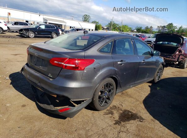 1FADP3FE7GL342593 2016 FORD FOCUS Charcoal Tył prawy