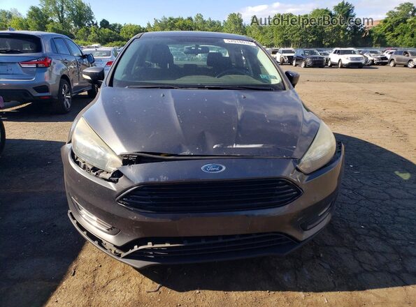 1FADP3FE7GL342593 2016 FORD FOCUS Charcoal Widok z przodu