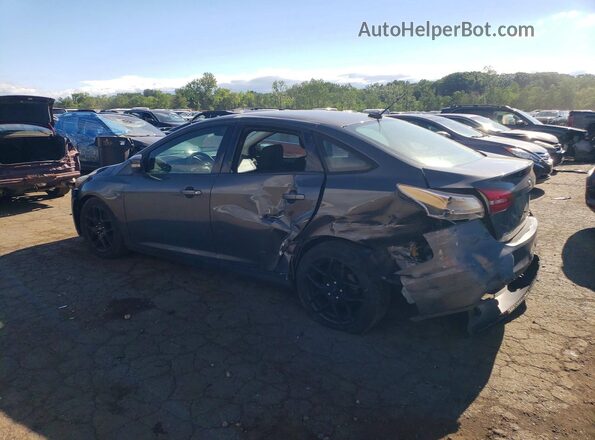 1FADP3FE7GL342593 2016 FORD FOCUS Charcoal Tył lewy