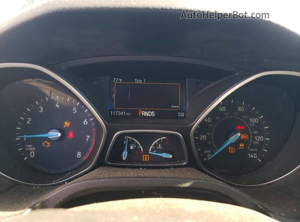 1FADP3FE7GL342593 2016 FORD FOCUS Charcoal Widok zestawu wskaźników