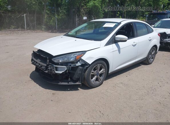 1FADP3FE7HL250627 2017 FORD FOCUS White Առջևի ձախ երեք քառորդ տեսարան