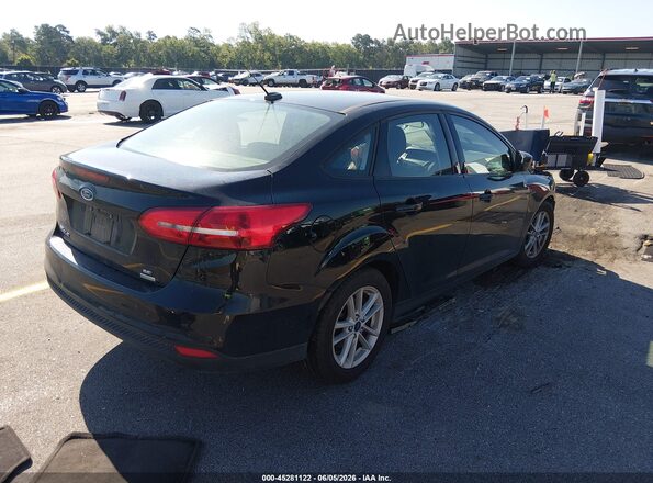 1FADP3FE7JL202177 2018 FORD FOCUS Black Trasero derecho