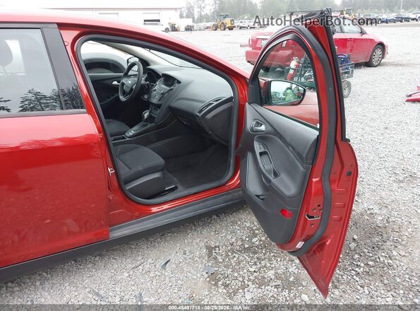 1FADP3FE7JL244977 2018 FORD FOCUS Red წინა სალონის ხედი