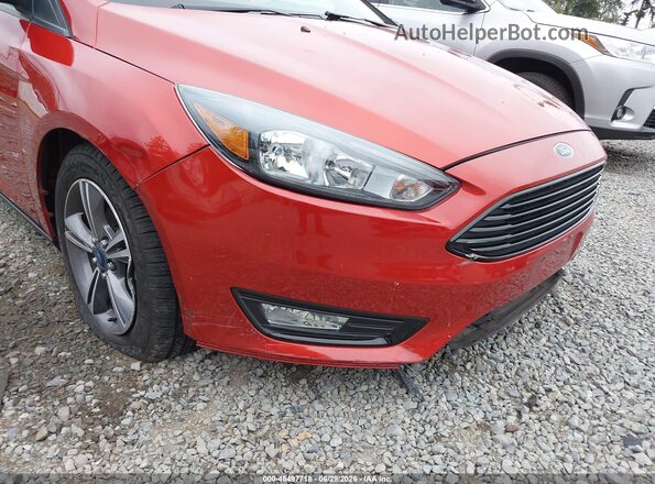 1FADP3FE7JL244977 2018 FORD FOCUS Red წინა ხედი