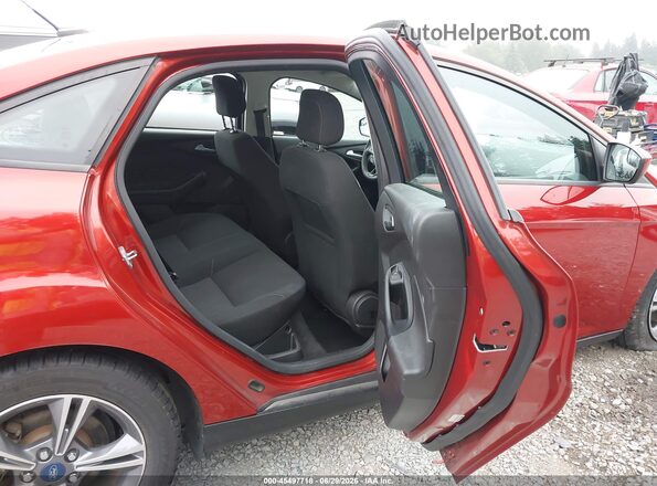 1FADP3FE7JL244977 2018 FORD FOCUS Red VIN კოდის სტიკერის ხედი