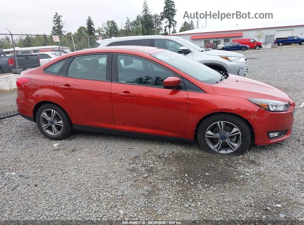 1FADP3FE7JL244977 2018 FORD FOCUS Red სალონის 360-გრადუსიანი ხედი