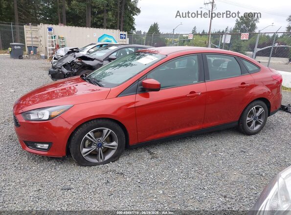 1FADP3FE7JL244977 2018 FORD FOCUS Red 