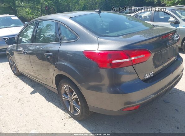 1FADP3FE7JL254201 2018 FORD FOCUS Gray Trasero izquierdo