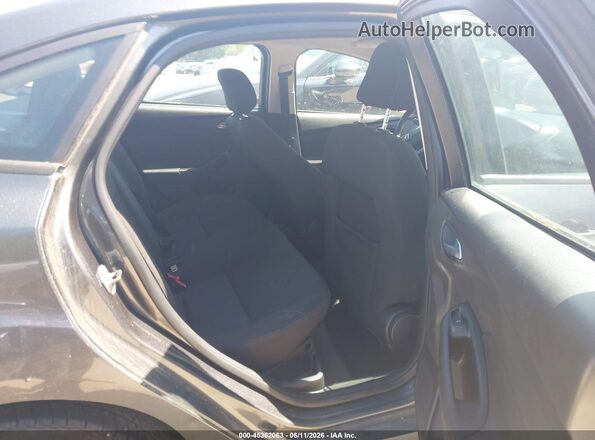 1FADP3FE7JL254201 2018 FORD FOCUS Gray Vista de la etiqueta del VIN