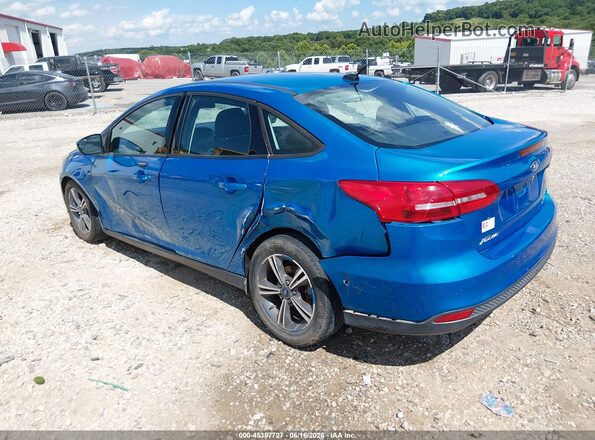 1FADP3FE8GL223984 2016 FORD FOCUS Blue Задня ліва чверть