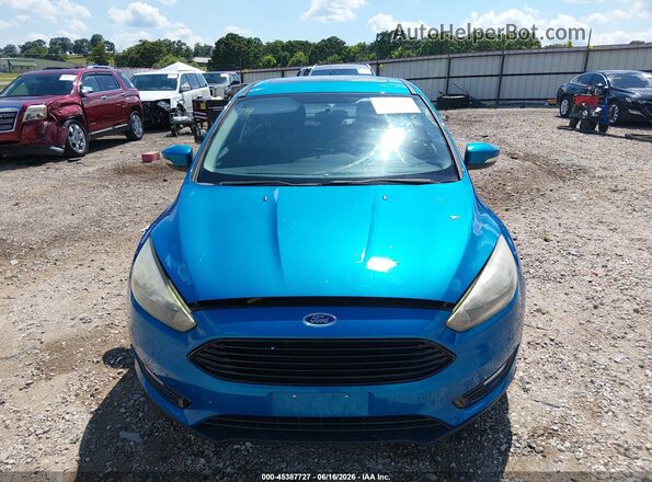 1FADP3FE8GL223984 2016 FORD FOCUS Blue Вид щитка приладів