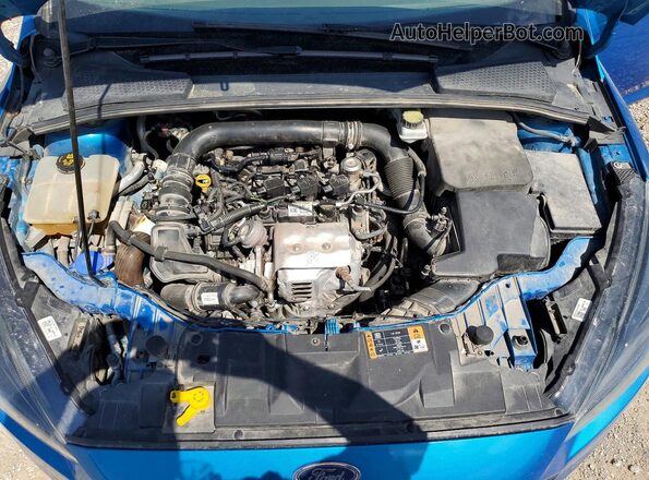 1FADP3FE8HL213246 2017 FORD FOCUS Blue 