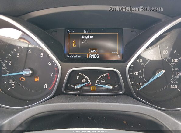 1FADP3FE8JL221241 2018 FORD FOCUS Silver Вид задньої частини салону