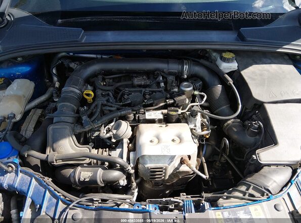 1FADP3FE8JL318648 2018 FORD FOCUS Blue Vista trasera