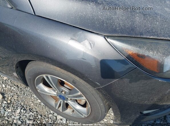 1FADP3FE9HL234431 2017 FORD FOCUS Gray Widok z przodu