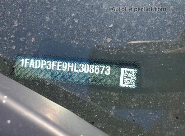 1FADP3FE9HL308673 2017 FORD FOCUS Charcoal 