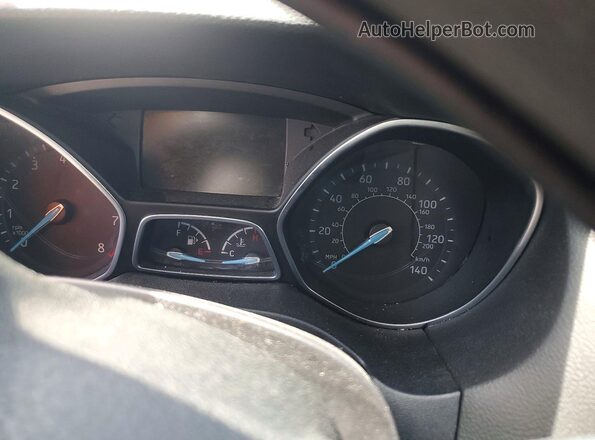 1FADP3FE9JL303169 2018 FORD FOCUS Silver Vista del cuadro de instrumentos
