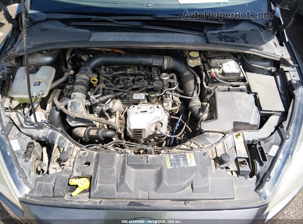 1FADP3FEXHL229769 2017 FORD FOCUS Серый Вид сзади