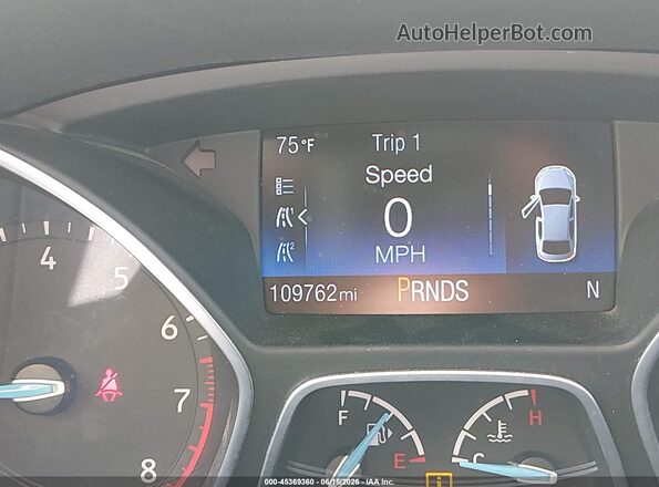 1FADP3FEXHL229769 2017 FORD FOCUS Серый 