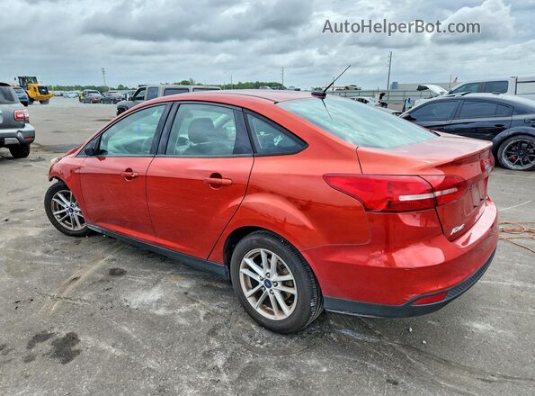 1FADP3FEXJL281800 2018 FORD FOCUS Red Tył lewy