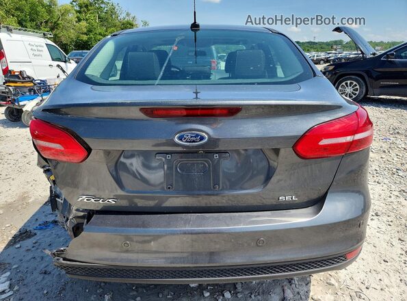 1FADP3H20JL229935 2018 FORD FOCUS Gray Widok z tyłu