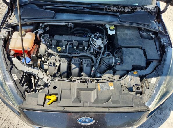 1FADP3H20JL229935 2018 FORD FOCUS Gray Widok wnętrza z tyłu