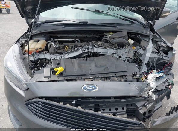 1FADP3H21JL260434 2018 FORD FOCUS Gray Widok z tyłu