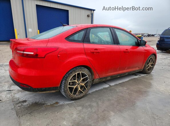 1FADP3H22HL265152 2017 FORD FOCUS Red Trasero derecho