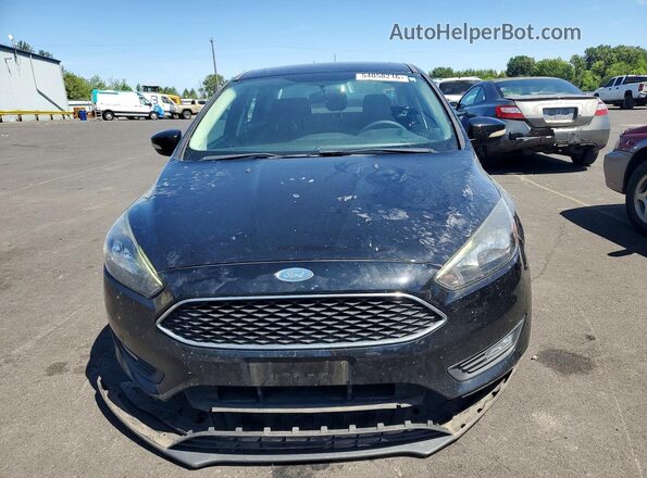 1FADP3H22HL324250 2017 FORD FOCUS Black Front view
