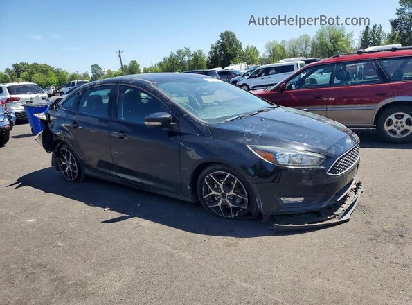 1FADP3H22HL324250 2017 FORD FOCUS Black Front right