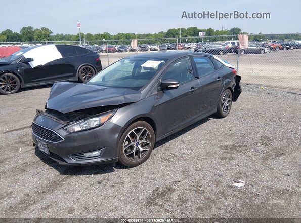 1FADP3H24HL262690 2017 FORD FOCUS Серый Передняя левая четверть