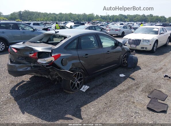 1FADP3H24HL262690 2017 FORD FOCUS Серый Задняя правая четверть