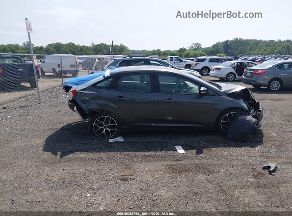 1FADP3H24HL262690 2017 FORD FOCUS Серый Вид задней части салона