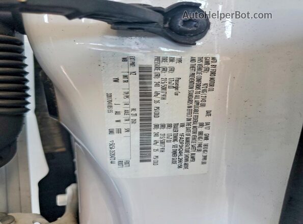 1FADP3H24HL266156 2017 FORD FOCUS White Engine compartment view