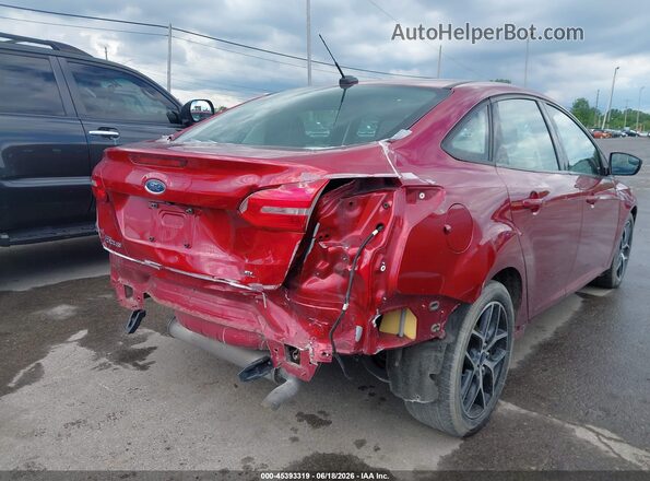 1FADP3H24HL295351 2017 FORD FOCUS Красный Вид спереди