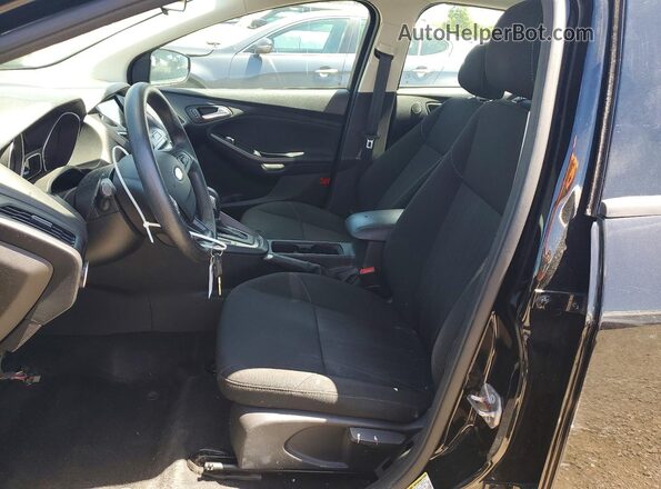 1FADP3H24JL259889 2018 FORD FOCUS Black Front interior view